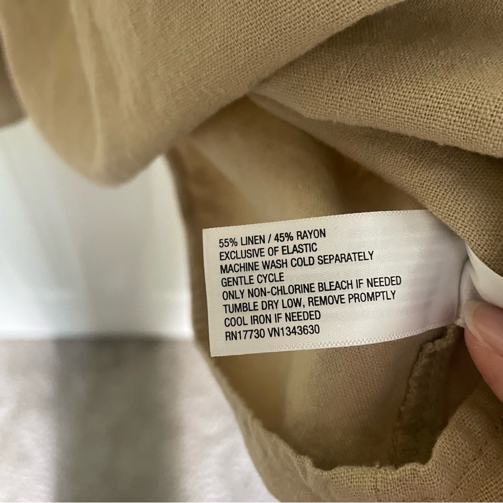 Universal Thread / Target Linen Rouched Dress - Picture 4 of 4